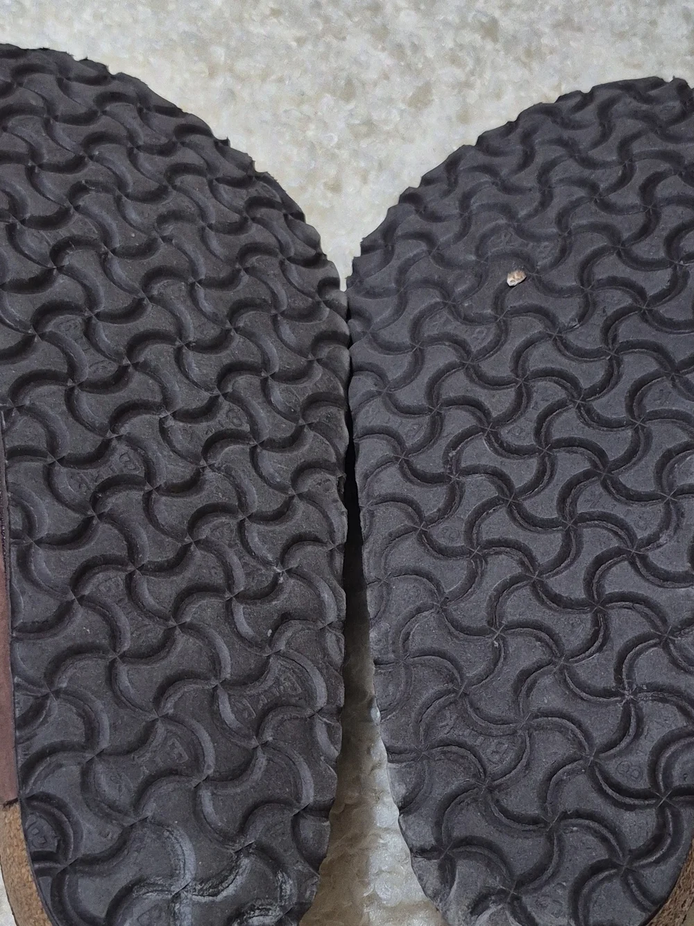 Birkenstock Brown Arizona Two-Strap Leather Sandals